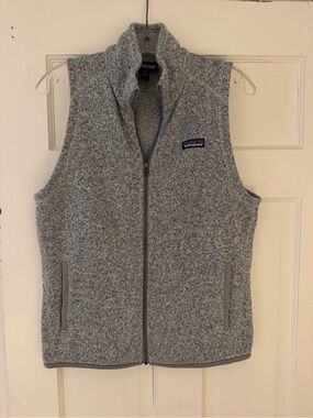 Patagonia Women’s Heather Gray Fleece Vest